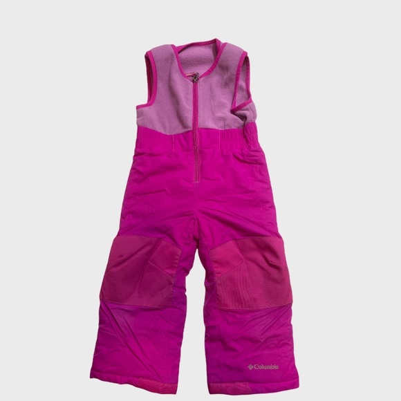 Columbia Bib Pink Snow Pants 